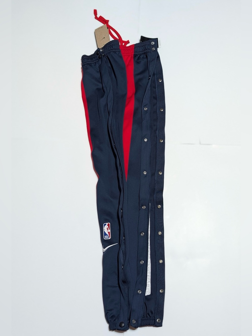 Nike NBA Engineered Washington Wizards Basketball Warm Up Button Down Pants - Picture 12 of 13